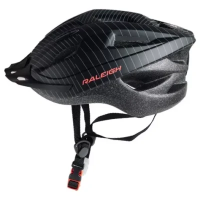 Casco Raleigh Dama / Hc 35- Negro Y Fucsia M: 54-58 Cm