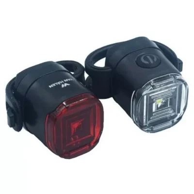 Luces Delantera Trasera Bici Recarga Usb Duo Van Halen