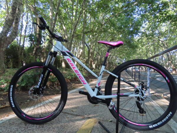 Raleigh 2.0 D / R27.5 - Talle 14" Blanca Y Rosa